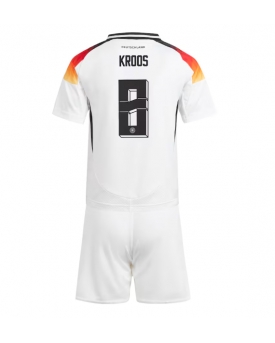 Germania Toni Kroos #8 Maglia Gara Casa Repliche Europei 2024 Bambino